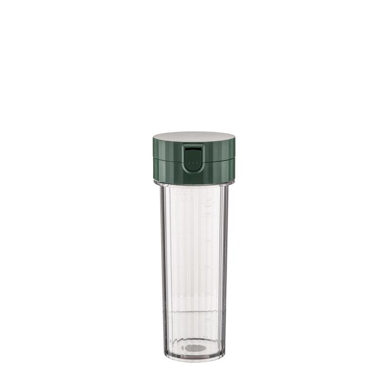 Alessi - pojemnik ON THE GO 550 ml, zielony Plisse