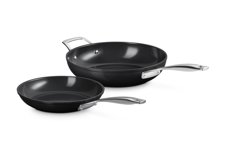 Le Creuset - Zestaw patelni z powłoką ceramiczną 24 cm głęboka 28 cm