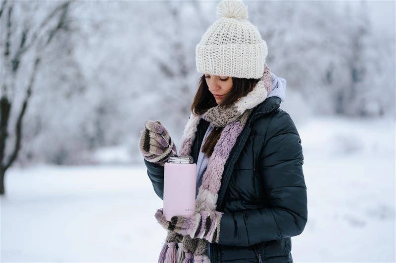 Vialli Design - Termos obiadowy 750ml FUORI różowy