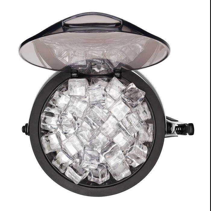 OXO - Wiaderko na lód ze szczypcami Steel Good Grips