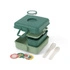 Monbento - Monbento Snacky lunchbox dla dzieci 0,85 l Green Forest