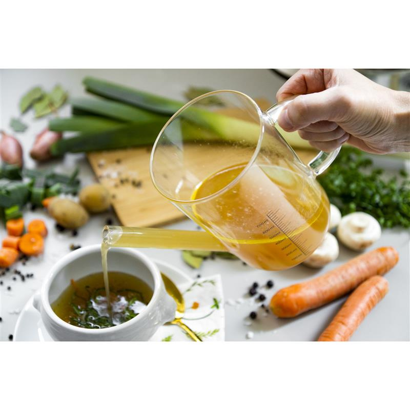 Lurch - oddzielacz do tłuszczu, szkło borokrzemowe, 0,75 l, śred. 11 x 15,5 cm