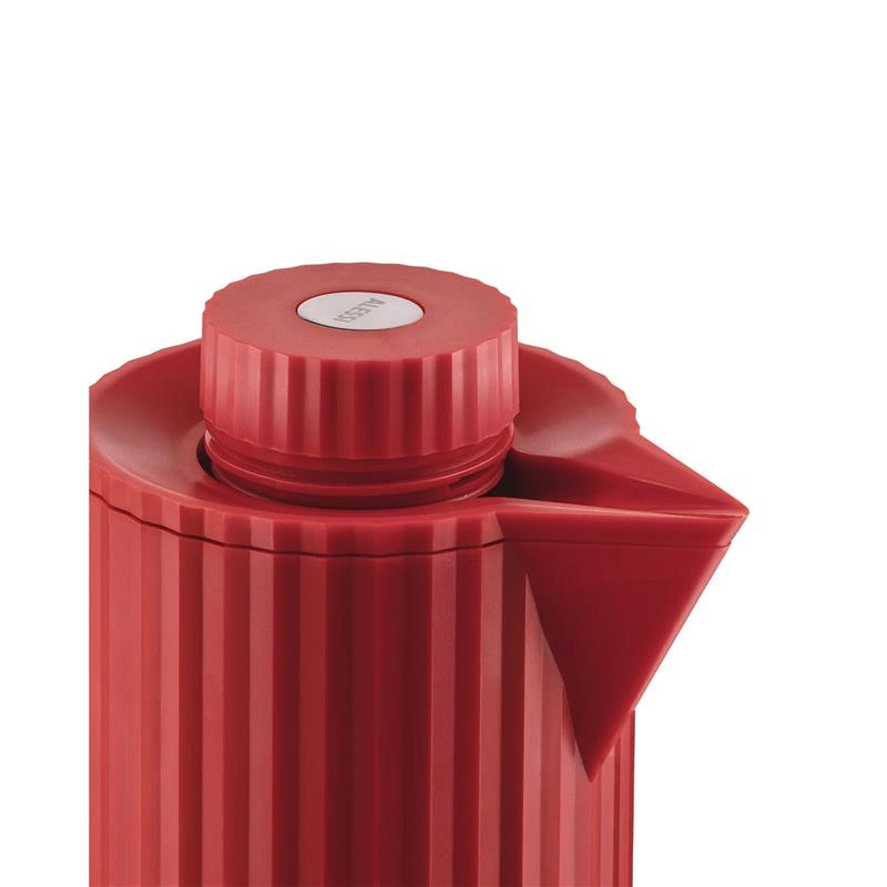 Alessi - termos, czerwony Plisse