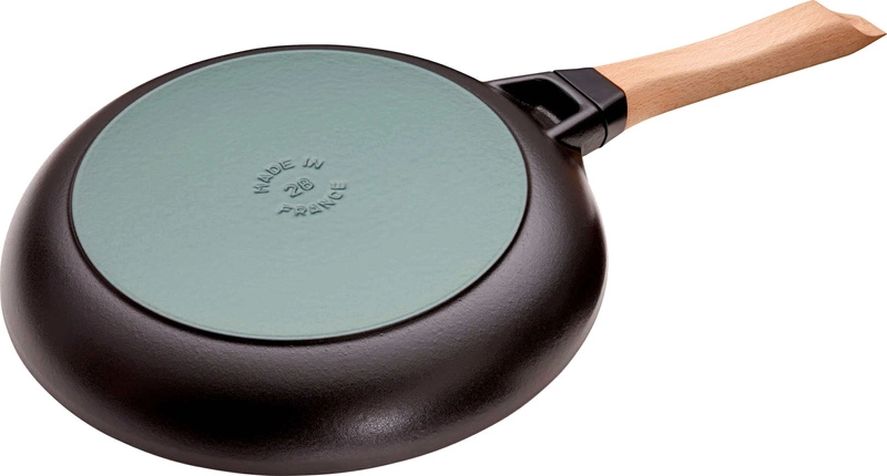 Staub - żeliwna patelnia do smażenia czarna 28 cm
