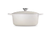 Le Creuset - garnek żeliwny emaliowany Signature 28 cm 6,7 l meringue