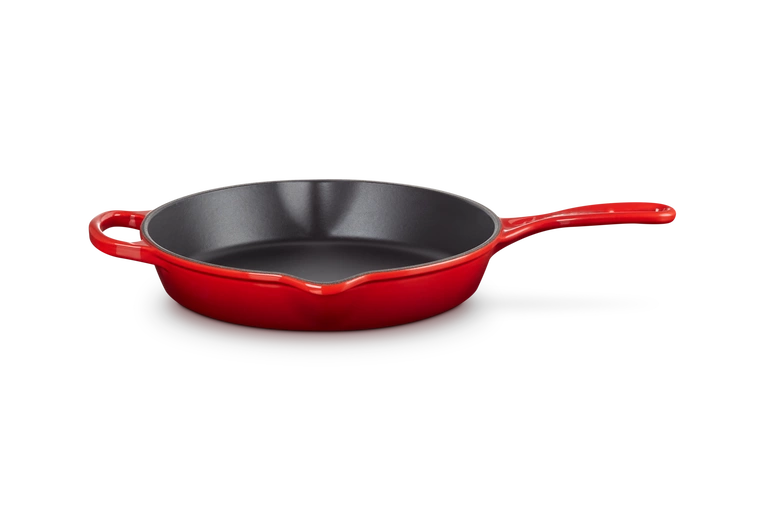 Le Creuset - patelnia żeliwna o smażenia i serwowania 26 cm wiśniowa