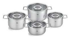 Fissler - Zestaw 4cz. Pure Collection szklane pokrywy