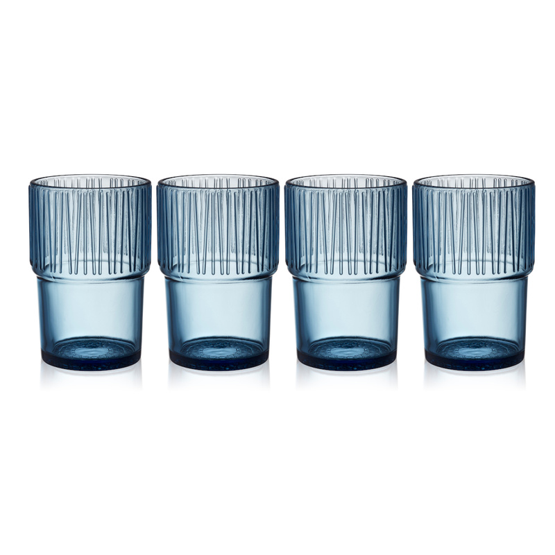 Bitz - Szklanki Kusintha 4 szt. 380 ml Blue