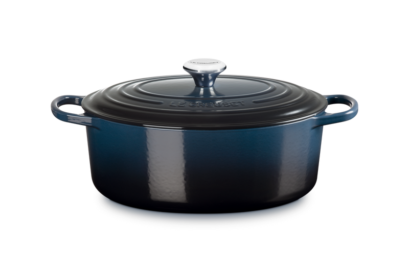 Le Creuset - brytfanna żeliwna emaliowana Signature 33 cm 7,5 l nuit