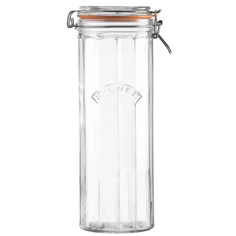 Kilner - Słoik 2,2l, Facetted Clip Top Jar