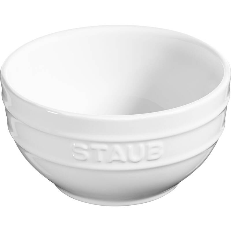 Staub - miska okrągła 14 cm, biały