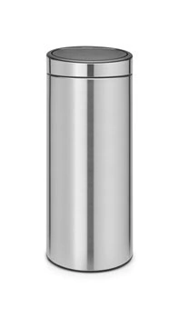 Brabantia - kosz na śmieci Touch Bin New 30l matowa stal