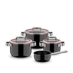 WMF - Zestaw 4 garnków Fusiontec Function Pro Black