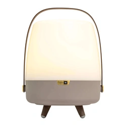 Kooduu - LITE-UP PLAY Lampa przenośna z głośnikiem - Szary