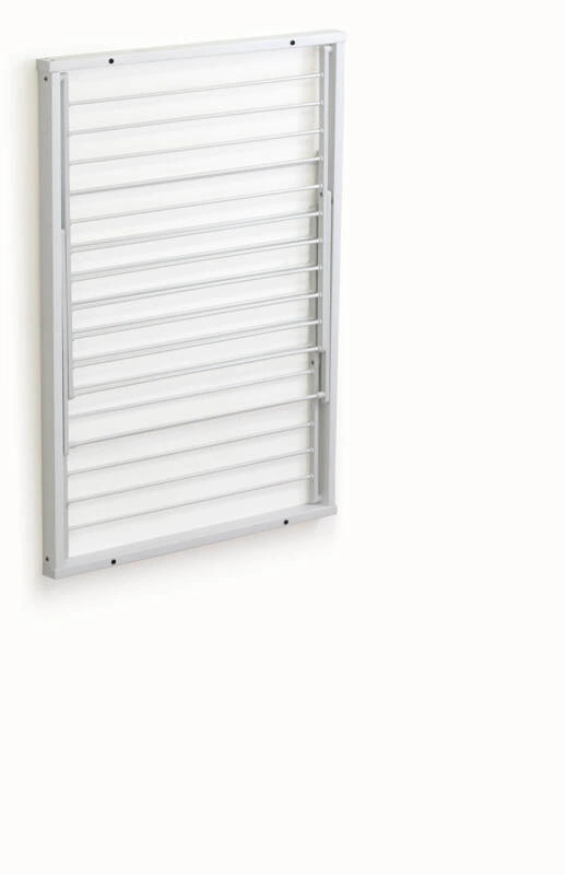 ARREDAMENTI - KORAL Naścienna suszarka na pranie - 98 x 69 cm, Biały