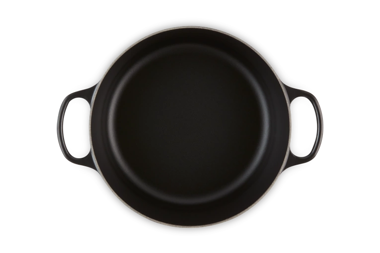 Le Creuset - garnek żeliwny Signature 26 cm 5,3 l czarna