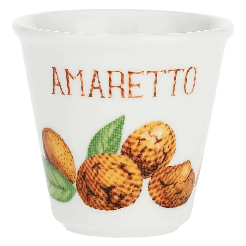 La Porcellana Bianca - zestaw 6 kieliszków do Amaretto 75 ml Liquorelli