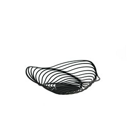 Alessi - TRINITY, KOSZ CZARNY, 26 cm