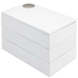 Umbra - Szkatułka na biżuterię, biała, SPINDLE