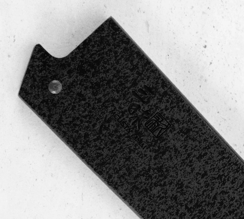 Mcusta - Drewniana Saya Black ochraniacz na nóż Sujihiki 27 cm