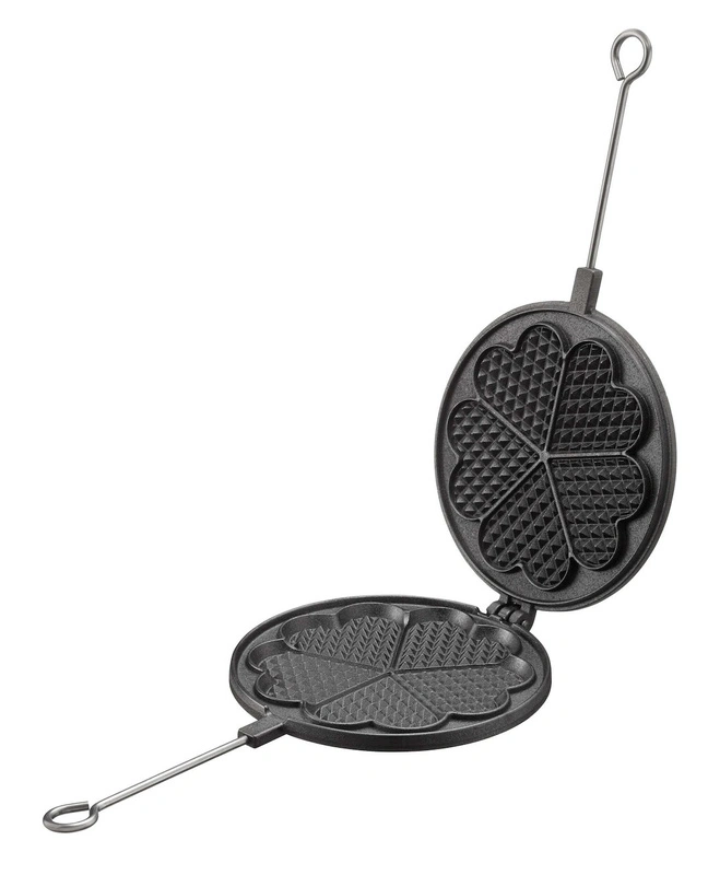 Skeppshult - Gofrownica żeliwna - 21 cm, czarny