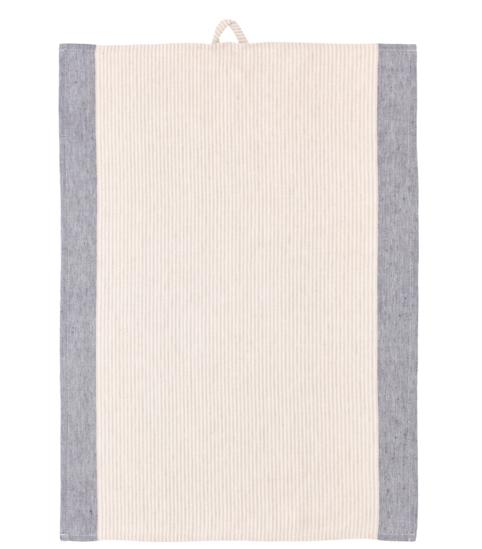 Södahl - Ścierka kuchenna 50 x 70 cm Statement stripe blue