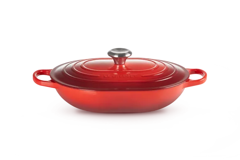 Le Creuset - Brytfanna Oblong 31 cm - wiśniowa