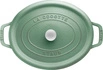 Staub - garnek żeliwny owalny 5,5 l miętowy La Cocotte 31 cm