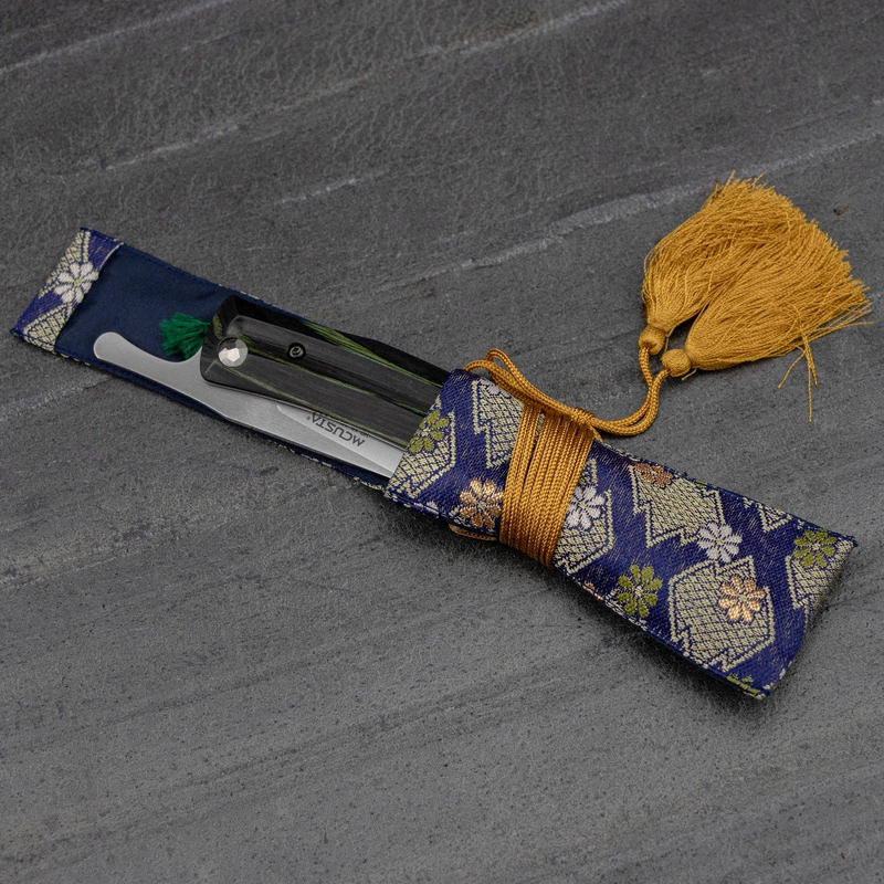 Mcusta - Friction Folder Czarno-zielony VG-10 7,5 cm