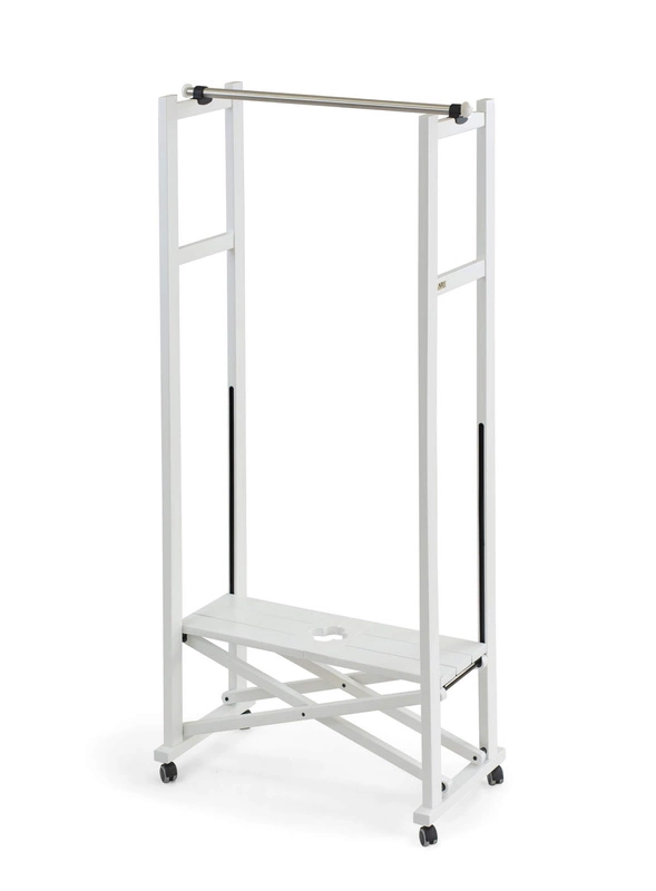 ARREDAMENTI - ELIOS Stojak na ubrania - 37 x 78 cm, Biały