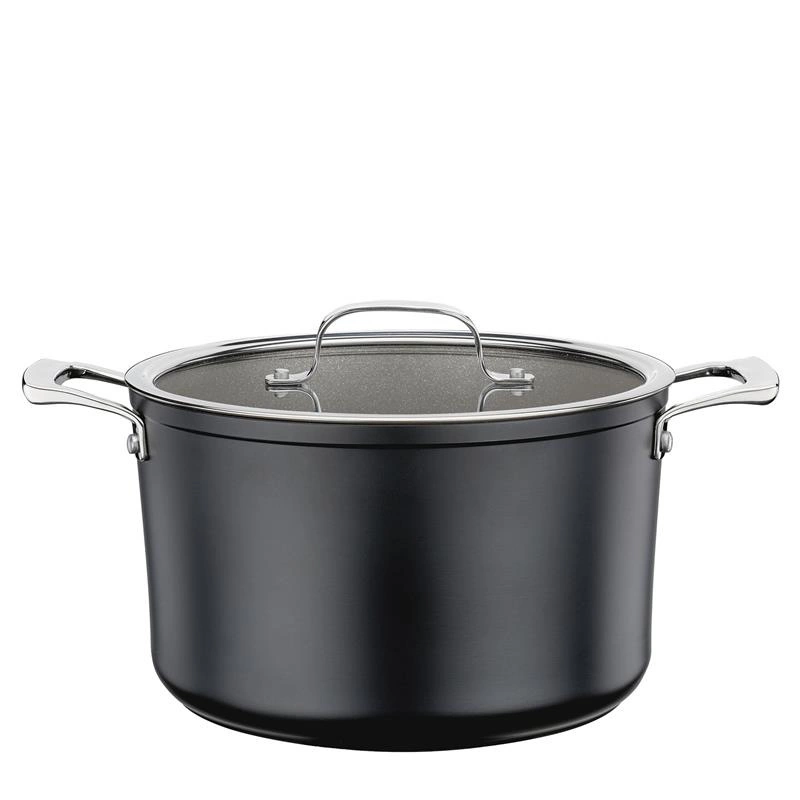 Spring - zestaw garnków z powłoką nieprzywierającą, 4 el. 3 garnki + patelnia 28 cm MERIDIAN INTENSE PRO