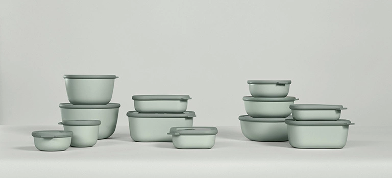 Mepal - Zestaw 3 misek Cirqula okrągła 350 + 750 + 1250 Nordic Lilac