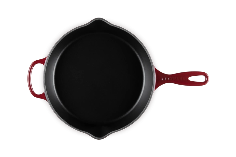 Le Creuset - patelnia żeliwna o smażenia i serwowania 26 cm Garnet
