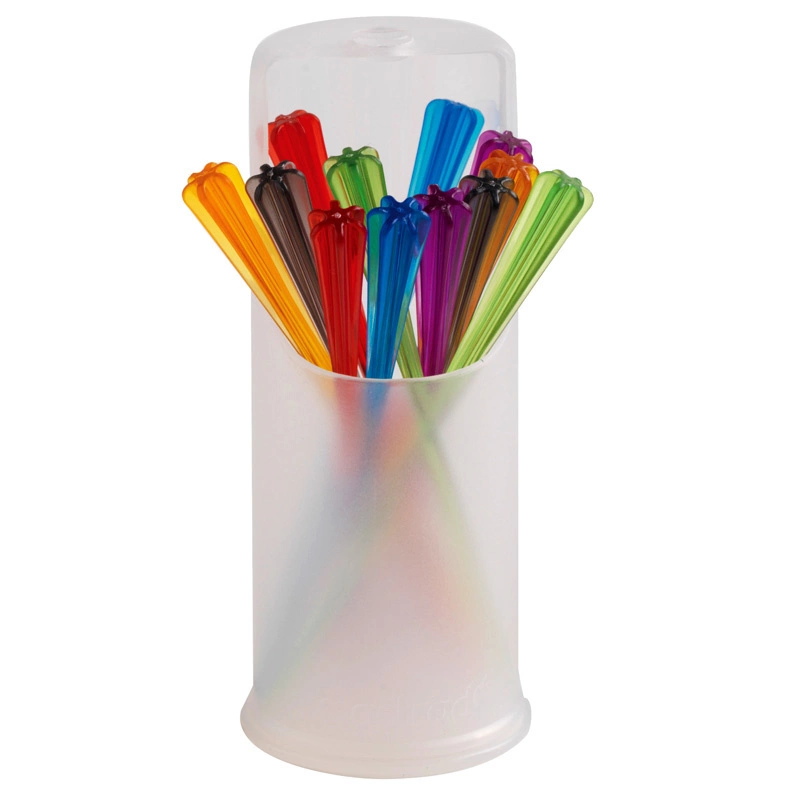 Mastrad - WYKAŁACZKI KOKTAJLOWE (12 SZTUK)kolorowe