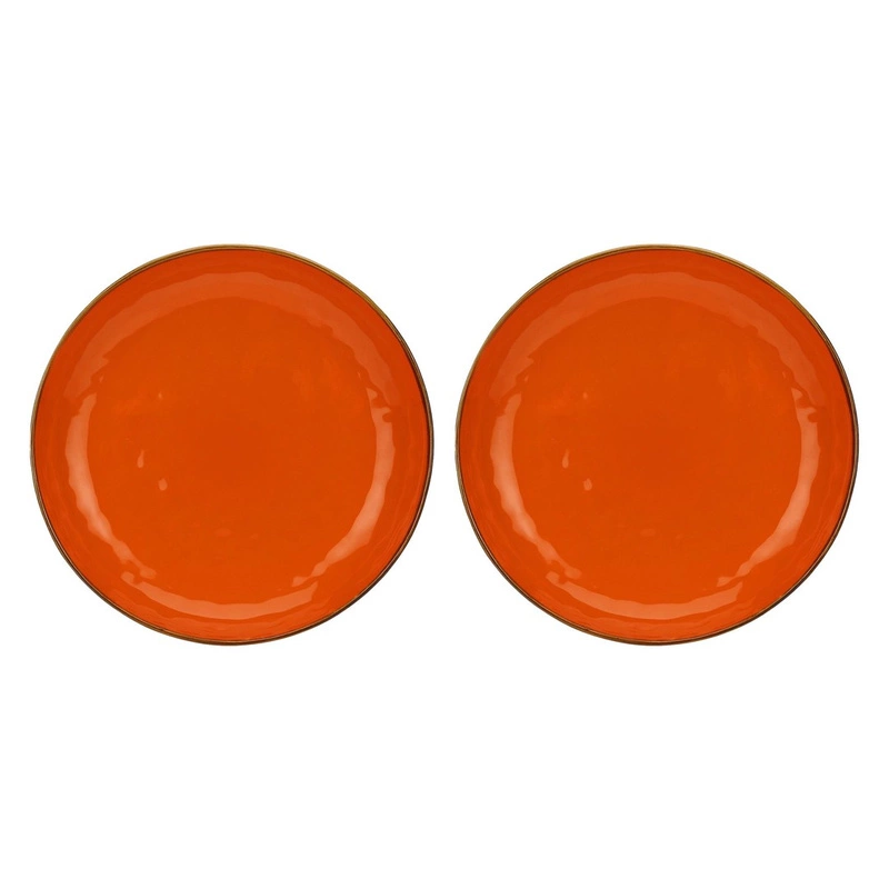 Rose&Tulipani - zestaw 2 misek okrągłych 30 cm Concerto Arancione