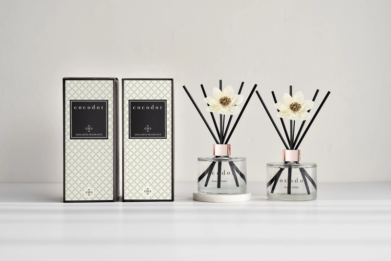 Cocodor - Dyfuzor zapachowy z patyczkami White Flower 200 ml Pure Cotton