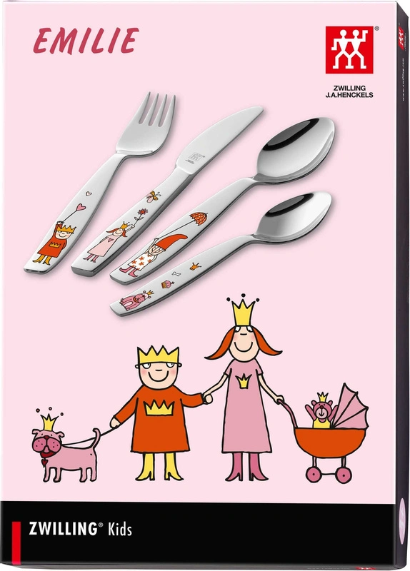 Zwilling - sztućce dla dzieci Emilie 4 el