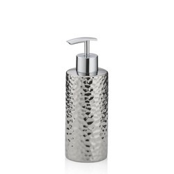 Kela - dozownik do mydła, ceramika/tworzywo sztuczne, 0,3 l, śred. 6,5 x 18 cm Sterling