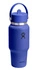 Hydro Flask - Butelka 24 oz Wide Flex ze słomką, niebieska