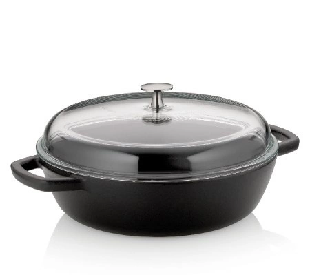 Kela - Naczynie 3,8l z wysoką pokrywką czarneCalido