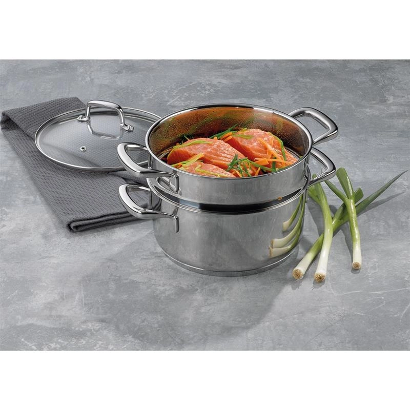 Kela - Zestaw garnków do gotowania na parze Flavoria