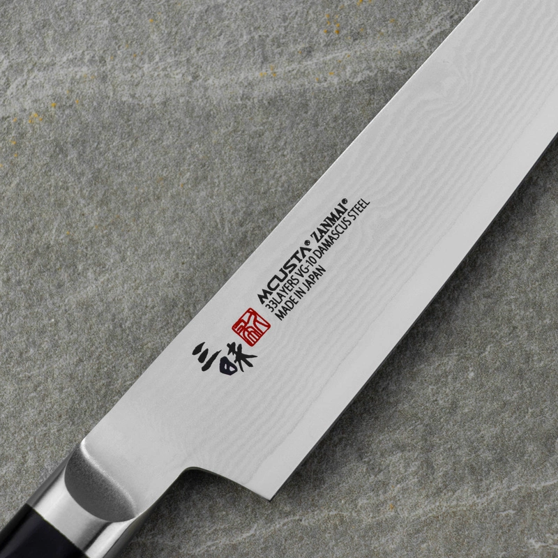 Mcusta Zanmai - Classic Damascus VG-10 Pakka Nóż uniwersalny 15cm