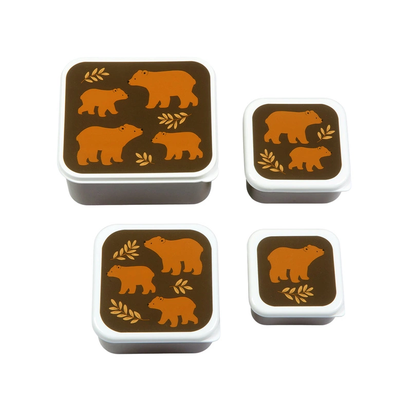 A Little Lovely Company - Lunchboxy dla dzieci BEARS