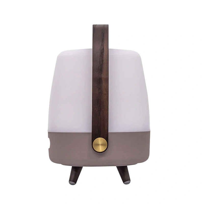 Kooduu - LITE-UP PLAY MINI Lampa przenośna z głośnikiem - Szary
