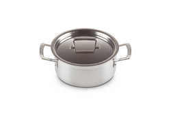Le Creuset - 3-ply garnek stal nierdzewna 3 l 20 cm
