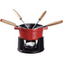 Staub - żeliwne fondue mini czerwone 0,25 l 10 cm