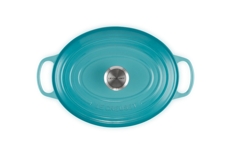 Le Creuset - brytfanna żeliwna Signature 29 cm 4,7 l karaibski