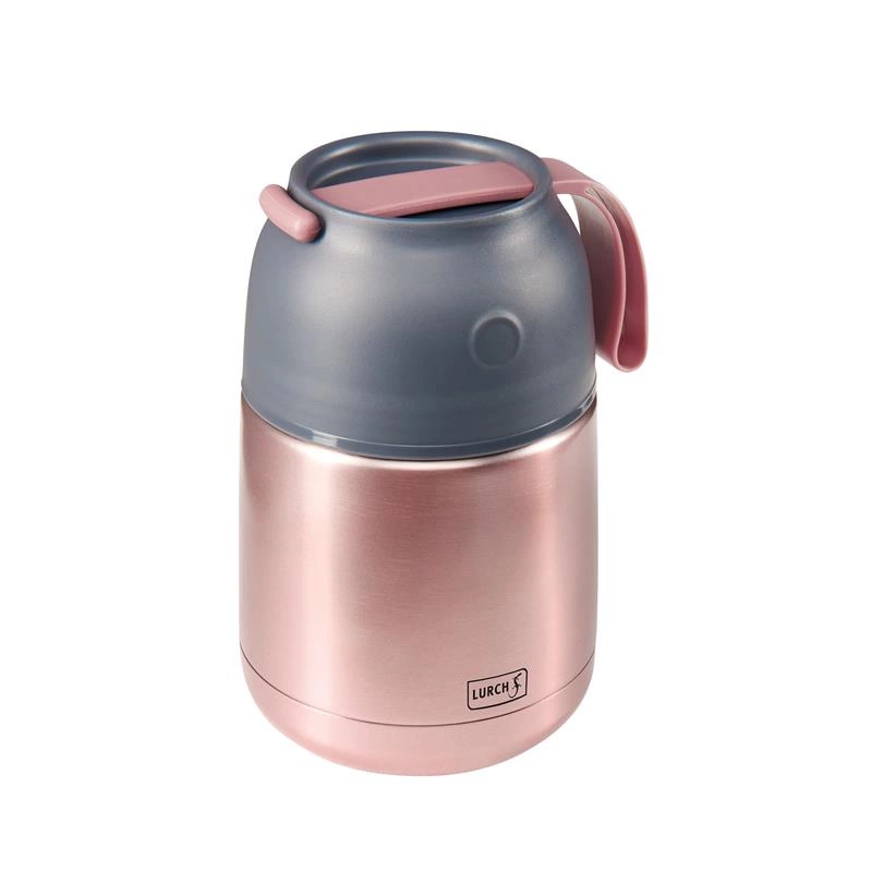 Lurch - pojemnik termiczny, stal nierdzewna/silikon, 0,48 l, różowe złoto