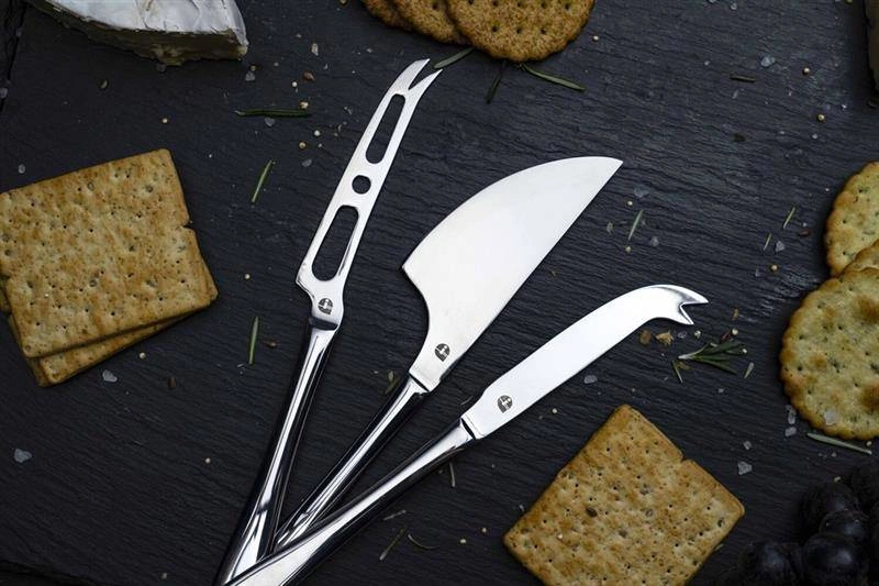 Grunwerg - Zestaw 3 noży do sera Windsor