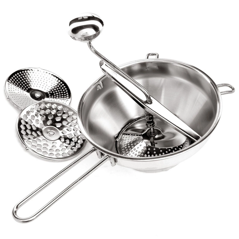 IDEALE - Profesjonalny przecierak do warzyw 20cm, stal nierdzewna